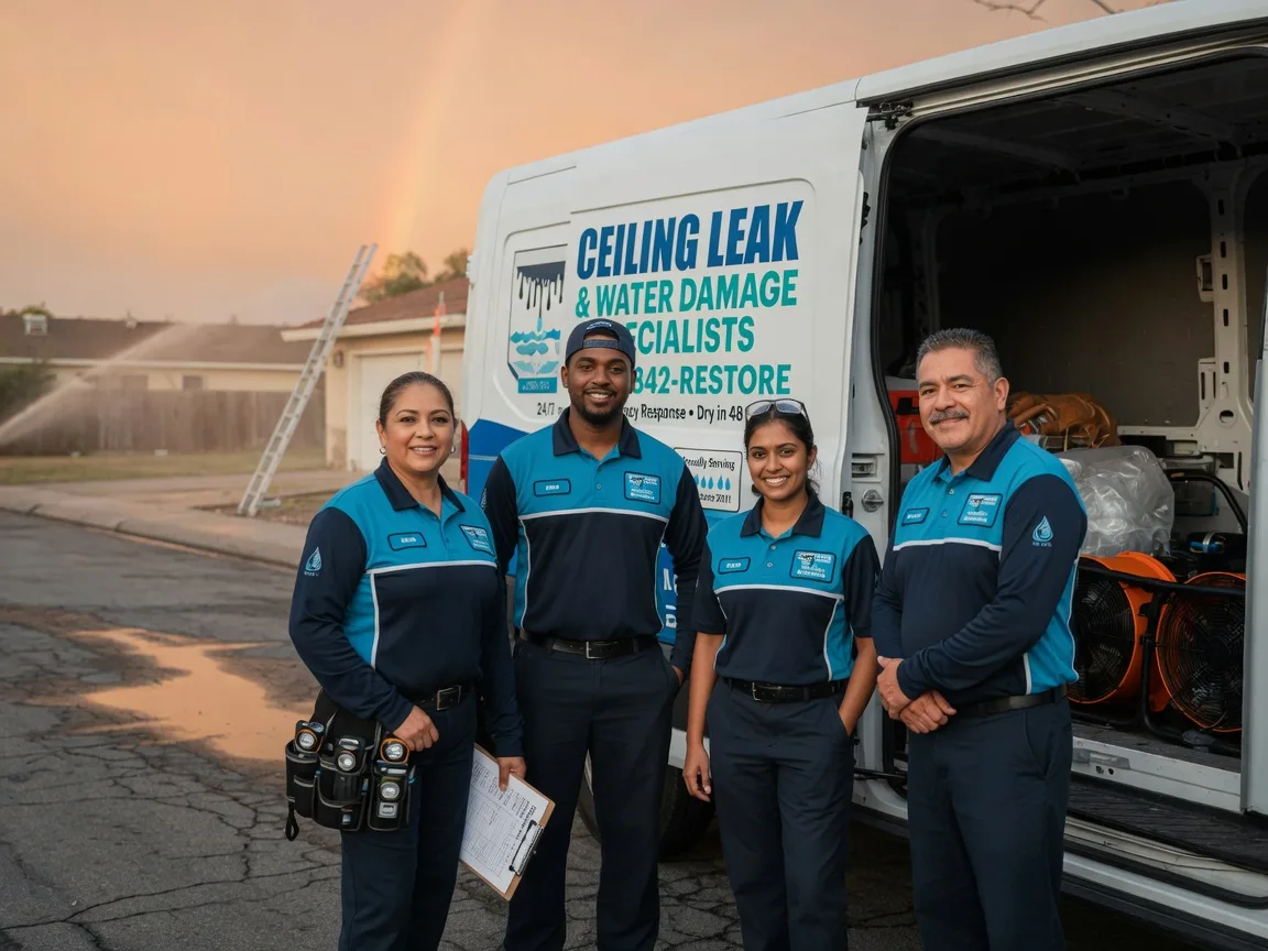 Ceiling Leak Cleanup company in Saint Stephens Church, VA